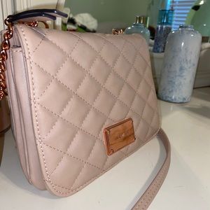 Small beige/cream Nine West crossbody bag